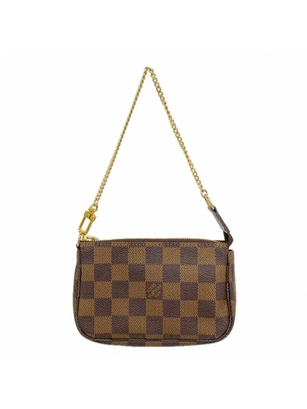 Louis Vuitton Pouch Damier Mini Pochette Soirle Ebene